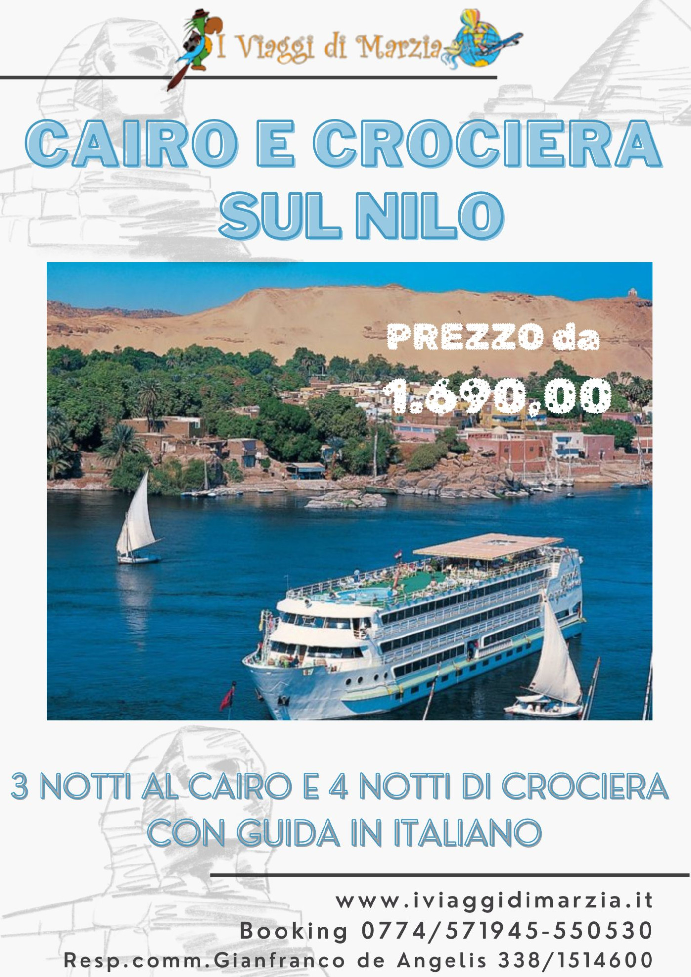 PROGRAMMA EGITTO CLASSICO ,CAIRO E CROCIERA